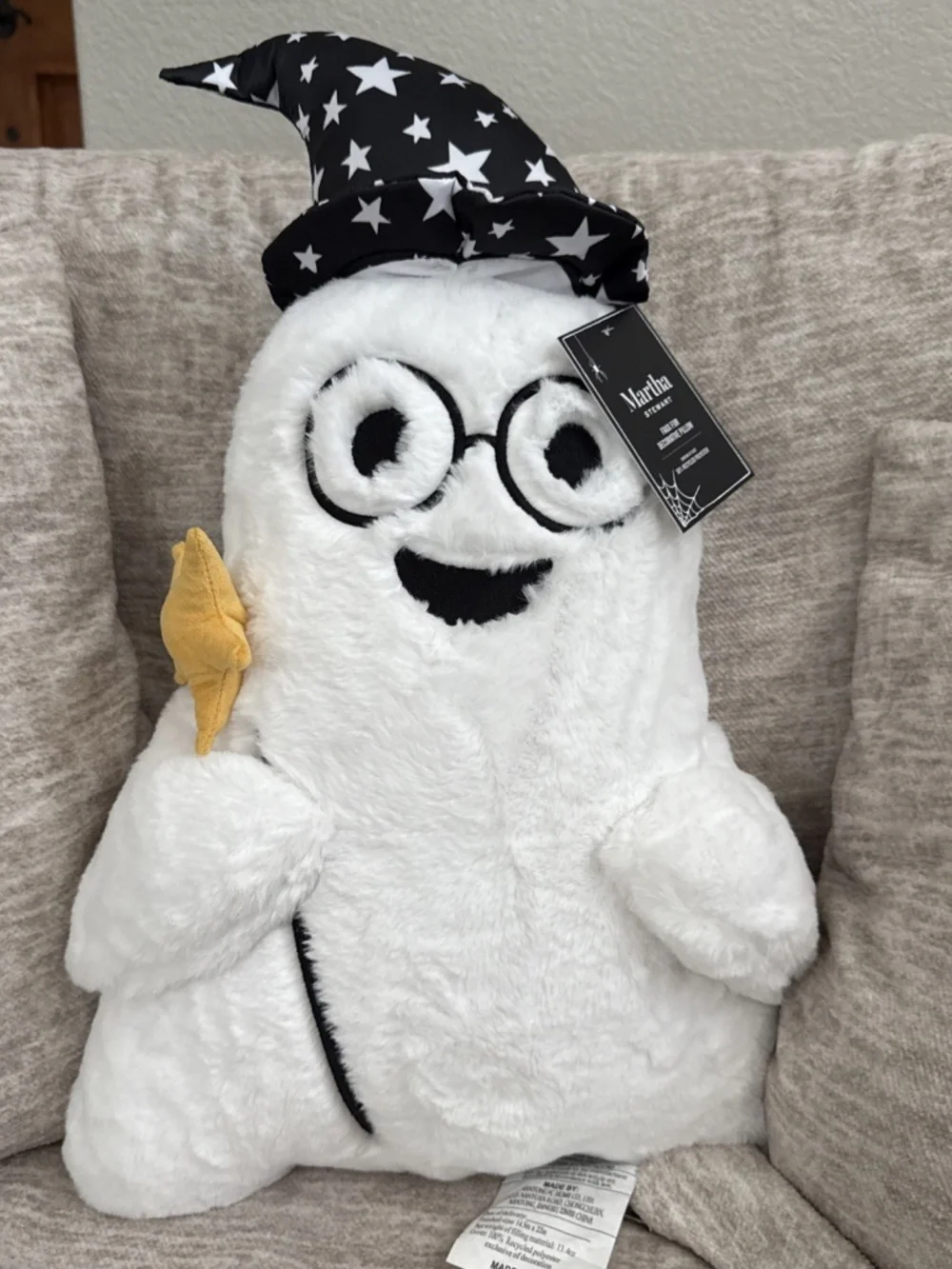 Martha Stewart Harry Potter Wizard Ghost Pillow